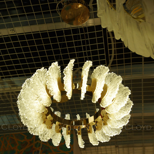 Люстра Cloyd ANTIGUA C1 / Ø60 см - золото (арт.11319) фото 3