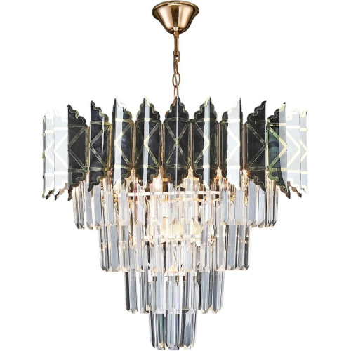 Подвесная люстра Reluce 02202-0.4-07 FGD+BK Подвесная люстра Reluce 02202-0.4-07 FGD+BK