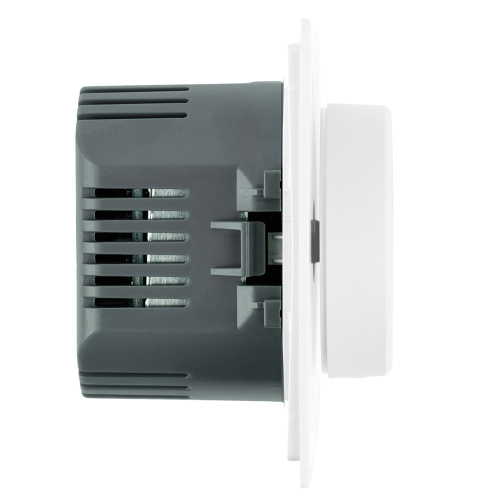 Выключатель диммирующий (механизм), STEKKER, 250В, 1200W, серия Мия, RSW10-3106-01, белая магнолия фото 4