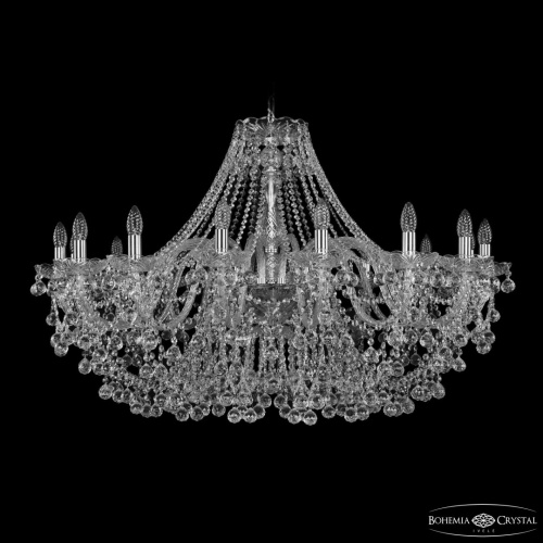 Люстра хрустальная 1409/16/400 Ni Bohemia Ivele Crystal (Богемия Ивеле Кристалл)