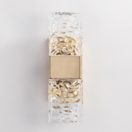 Настенный светильник 88068W gold/clear фото 4