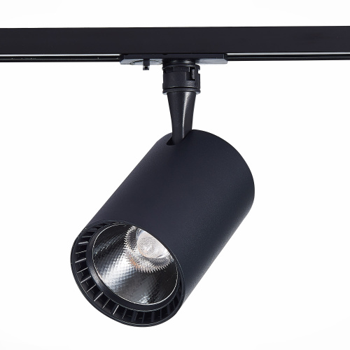 ST351.446.20.24 Св-к трек. Черный LED 1*20W 4000K 1 800Lm Ra?80 24° IP20 L118xW78xH174 100-240V BASE фото 7