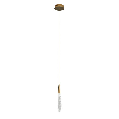 Подвесной светильник OD2438-1 gold/clear фото 2