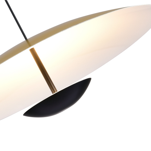 SL6502.213.01 Светильник подвесной ST-Luce Золотистый,Черный/Золотистый LED 1*40W 3000K ARMONICO фото 2