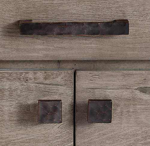 Ручка-скоба Alden L.20.3 Hammered Iron фото 2