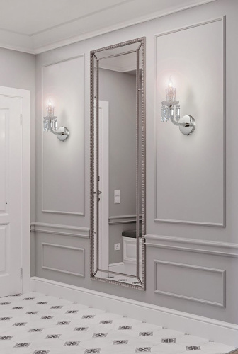 Настенный светильник Escada 1142/1A E14*40W Nickel фото 3