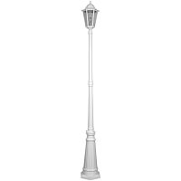Светильник садово-парковый Feron 6211/PL6211 столб 100W E27 230V, белый