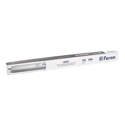 Трансформатор электронный для светодиодной ленты 60W 12V (драйвер), LB001 FERON фото 6 Трансформатор электронный для светодиодной ленты 60W 12V (драйвер), LB001 FERON фото 6
