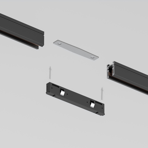 Mini Magnetic Прямой коннектор черный 95131/00 фото 3