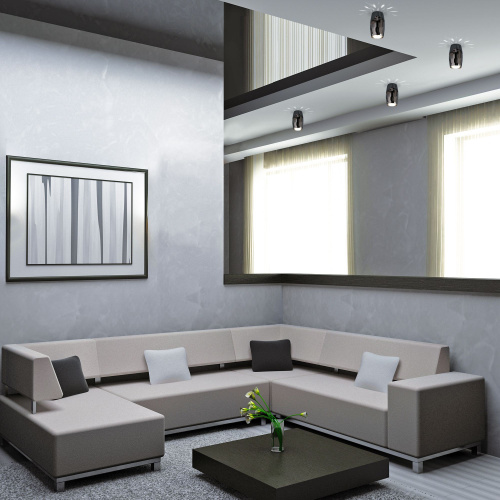 Накладной потолочный светильник DLN104 GU10 фото 3