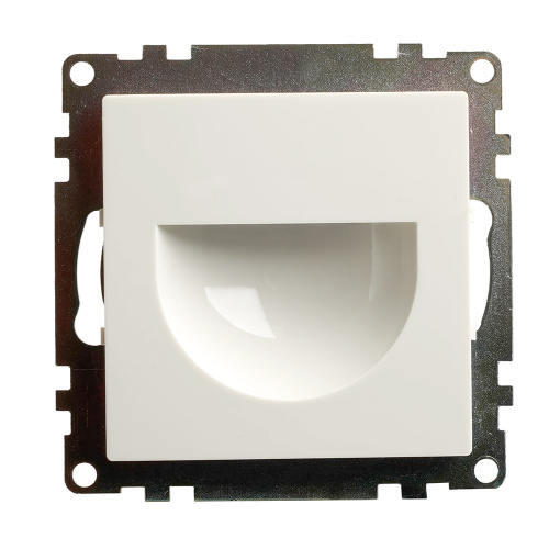 Подсветка встраиваемая LED (механизм), 250В, 1W, 4000К, серия Катрин, белый фото 3
