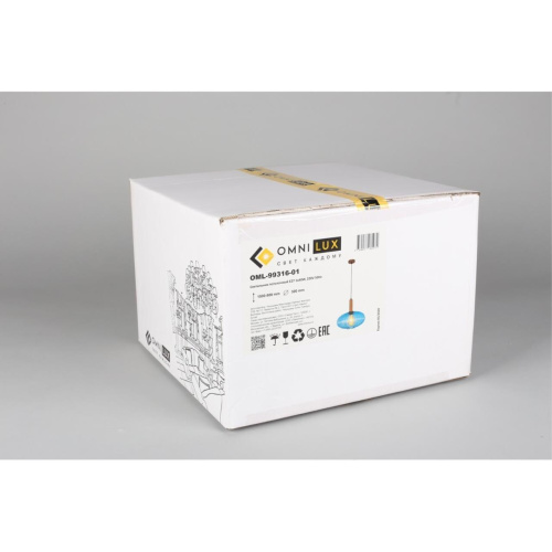 Светильник подвесной OML-99316-01 фото 6