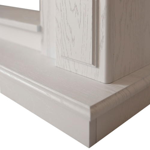 Каминокомплект CAROLINA/БОСТОН Бьянко с очагом Электроочаг EVRIKA 25.5 фото 8