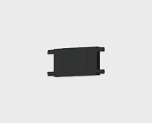 IT09-9028 black соединитель линейный