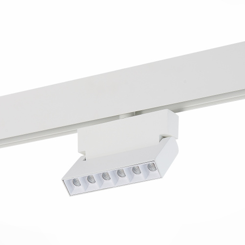 ST362.546.06 Магнитный трековый светильник белый LED 1*6W 4000K 532Lm Ra>80 36° IP20 L120xW22xH134 4 SKYLINE 48 фото 3