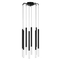 Комплект с подвесной люстрой Lightstar Tubo (574737+747137 (8шт) L8T747137