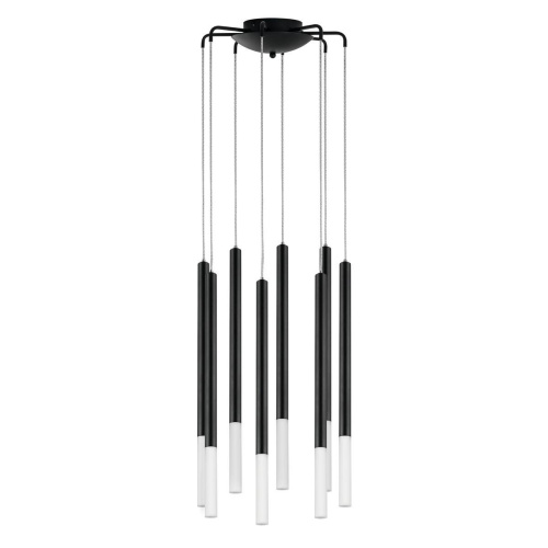 Комплект с подвесной люстрой Lightstar Tubo (574737+747137 (8шт) L8T747137