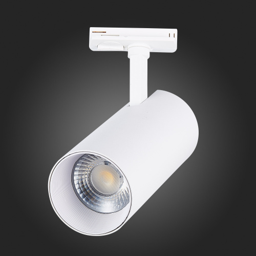 ST350.546.30.24 Св-к трек. Белый LED 1*30W 4000K 2 700Lm Ra?80 24° IP20 L177xW77xH204 100-240V BASE фото 9