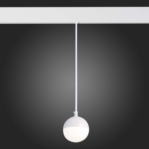 ST358.543.07 Магнитный трековый светильник подвесной Белый LED 1*7W 4000K 520Lm Ra>80 120° IP20 D90x SKYLINE 48 фото 5