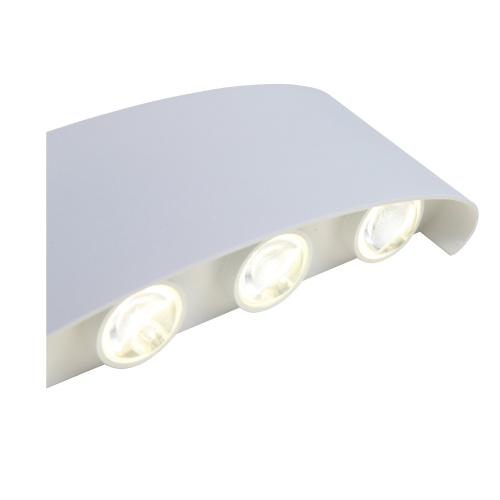 SL089.501.08 Светильник уличный настенный ST-Luce Белый кварцевый LED 8*1W 4000K BISELLO фото 8