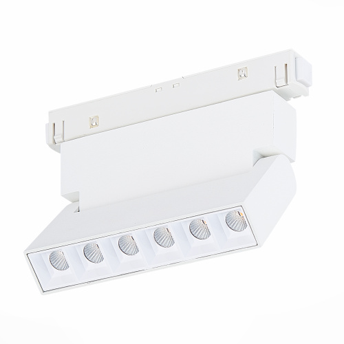 ST364.546.06 Магнитный трековый светильник белый LED 1*6W 4000K 532Lm Ra>80 36° IP20 L120xW22xH108 4 SKYLINE 48 фото 2
