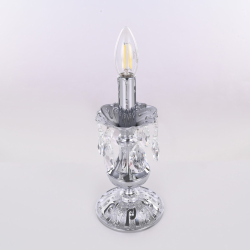 Настольная лампа AL77200L/1-25 Ni Bohemia Ivele Crystal (Богемия Ивеле Кристалл) фото 6