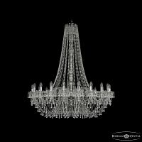 Люстра хрустальная 1410/20/400/h-130 Ni V0300 Bohemia Ivele Crystal (Богемия Ивеле Кристалл)