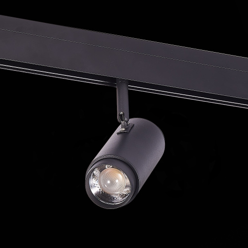 ST357.436.06 Магнитный трековый светильник ZOOM Черный LED 1*6W 3000K 667Lm Ra>80 10-60° IP20 L137xW SKYLINE 48 фото 4