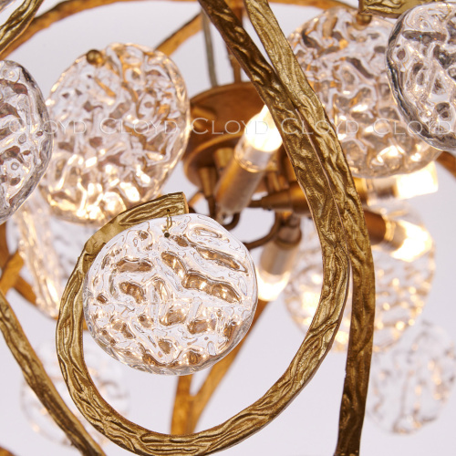 Люстра Cloyd MAZE C6 / Ø45 см - латунь (арт.10446) фото 2