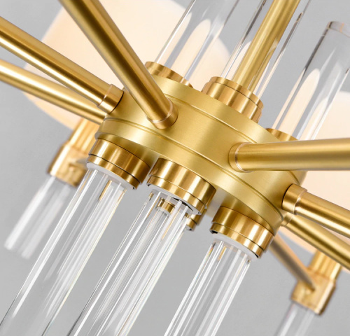 Люстра 8009P-6 gold фото 4 Люстра 8009P-6 gold фото 4