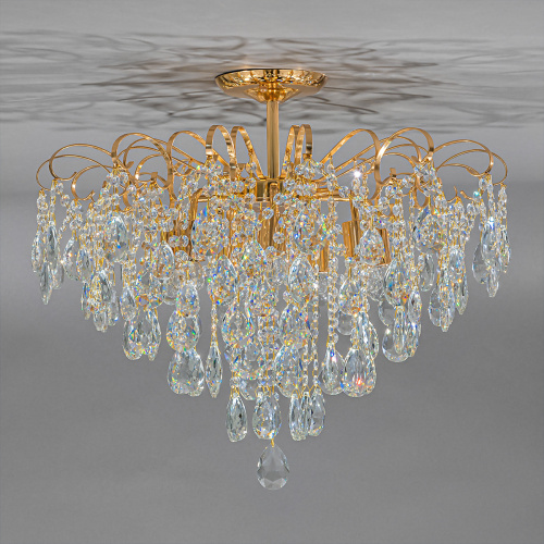 Потолочный светильник Escada 1113/7PL E27*60W White/Gold фото 3