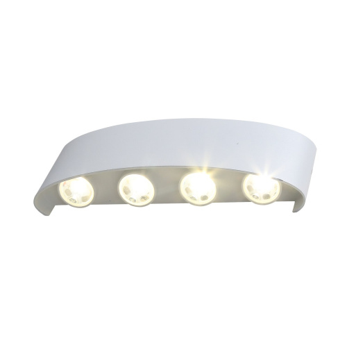 SL089.501.08 Светильник уличный настенный ST-Luce Белый кварцевый LED 8*1W 4000K BISELLO фото 14