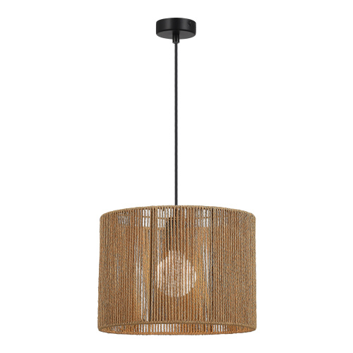 SLE6024-603-01 Светильник подвесной бежевый/черный E27 1*40W ETTAN фото 6