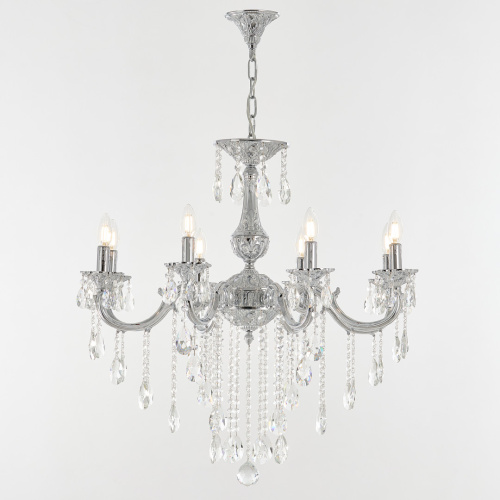 Люстра с хрустальными подвесками AL78101/8/250 B NW Bohemia Ivele Crystal (Богемия Ивеле Кристалл) фото 4 Люстра с хрустальными подвесками AL78101/8/250 B NW Bohemia Ivele Crystal (Богемия Ивеле Кристалл) фото 4