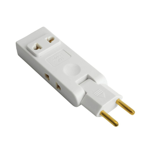 Разветвитель сетевой 4-местный б/з STEKKER ADP10-24-21, 250В, 10A, белый фото 3