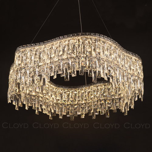 Люстра Cloyd ANTREA-A C1 / Ø80 см - хром (арт.11224) фото 4