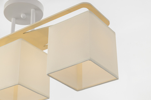 Потолочный светильник Escada 1117/3PL E27*60W Chrome/White фото 5