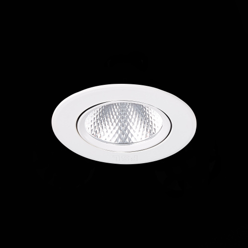 ST211.548.06.24 Св-к встр. Белый LED 1*6W 4000K 480Lm Ra80 24° IP20 D86xH50 220-240V Встраиваемые светильники фото 11