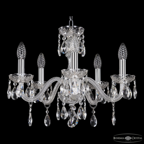 Люстра хрустальная 117/5/165 Ni Bohemia Ivele Crystal (Богемия Ивеле Кристалл) фото 2