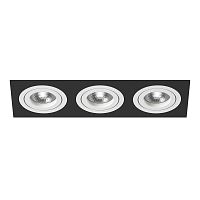 Комплект из светильника и рамки Lightstar Intero 16 (217537+217606+217606+217606) i537060606