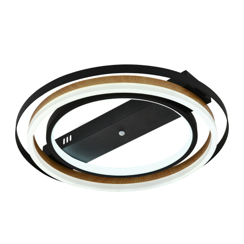 Потолочный светильник Escada 10247/2 LED*60W Black/Wood фото 3