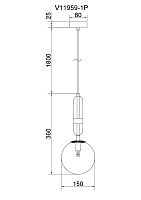 Светильник подвесной Moderli V11959-1P Selesta
