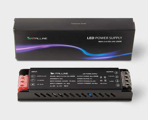 M04-514 ITA-24V-200W блок питания для светодиодной ленты M04-514 ITA-24V-200W блок питания для светодиодной ленты