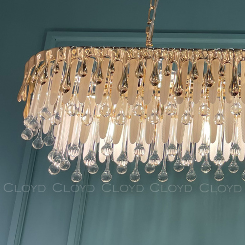 Люстра Cloyd CAPULETTI C14 / шир. 103 см - золото (арт.11256) фото 2