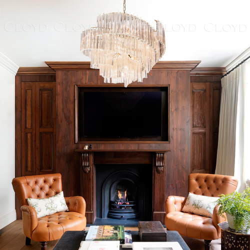 Люстра Cloyd EVOLUTE-A C18 / Ø80 см - золото (арт.10305)