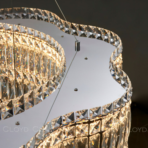 Люстра Cloyd ANTREA-B C1 / Ø80 см - хром (арт.11628) фото 4