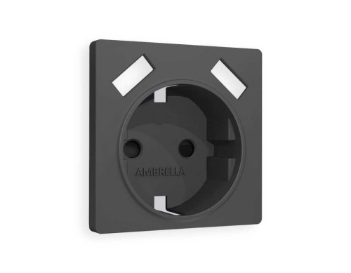 Лицевая панель розетки AMBRELLA VOLT AP9090 Лицевая панель розетки AMBRELLA VOLT AP9090