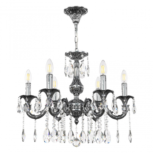 Люстра с хрустальными подвесками AL79101/6/175 A NB Bohemia Ivele Crystal (Богемия Ивеле Кристалл) Люстра с хрустальными подвесками AL79101/6/175 A NB Bohemia Ivele Crystal (Богемия Ивеле Кристалл)