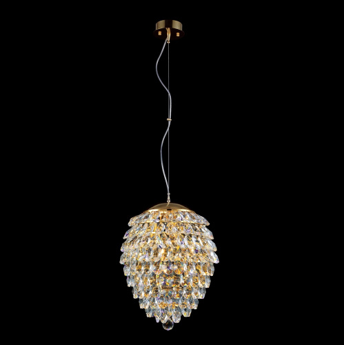 Светильник подвесной Crystal Lux CHARME SP6 GOLD/TRANSPARENT Светильник подвесной Crystal Lux CHARME SP6 GOLD/TRANSPARENT
