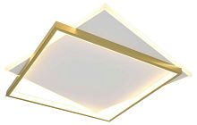 Светильник потолочный светодиодный ЭРА Модерн с ДУ Lima CLL-1-82-RC WH +GD Б0069755